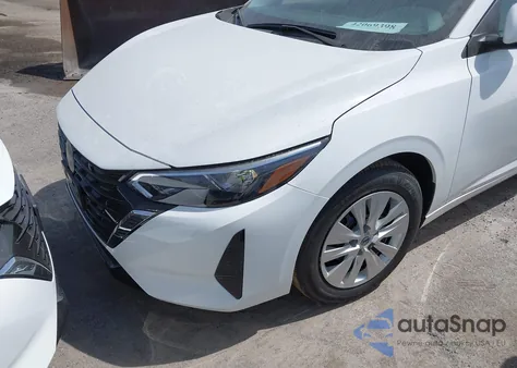 2025 Nissan Sentra S z USA, uszkodzony, nr VIN 3N1AB8BV0SY317097